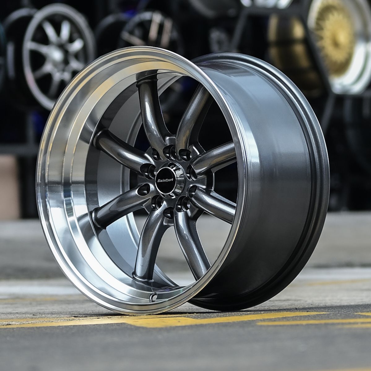 AD75H-435 17x9 10/100/114.3 ET0 CB73.1