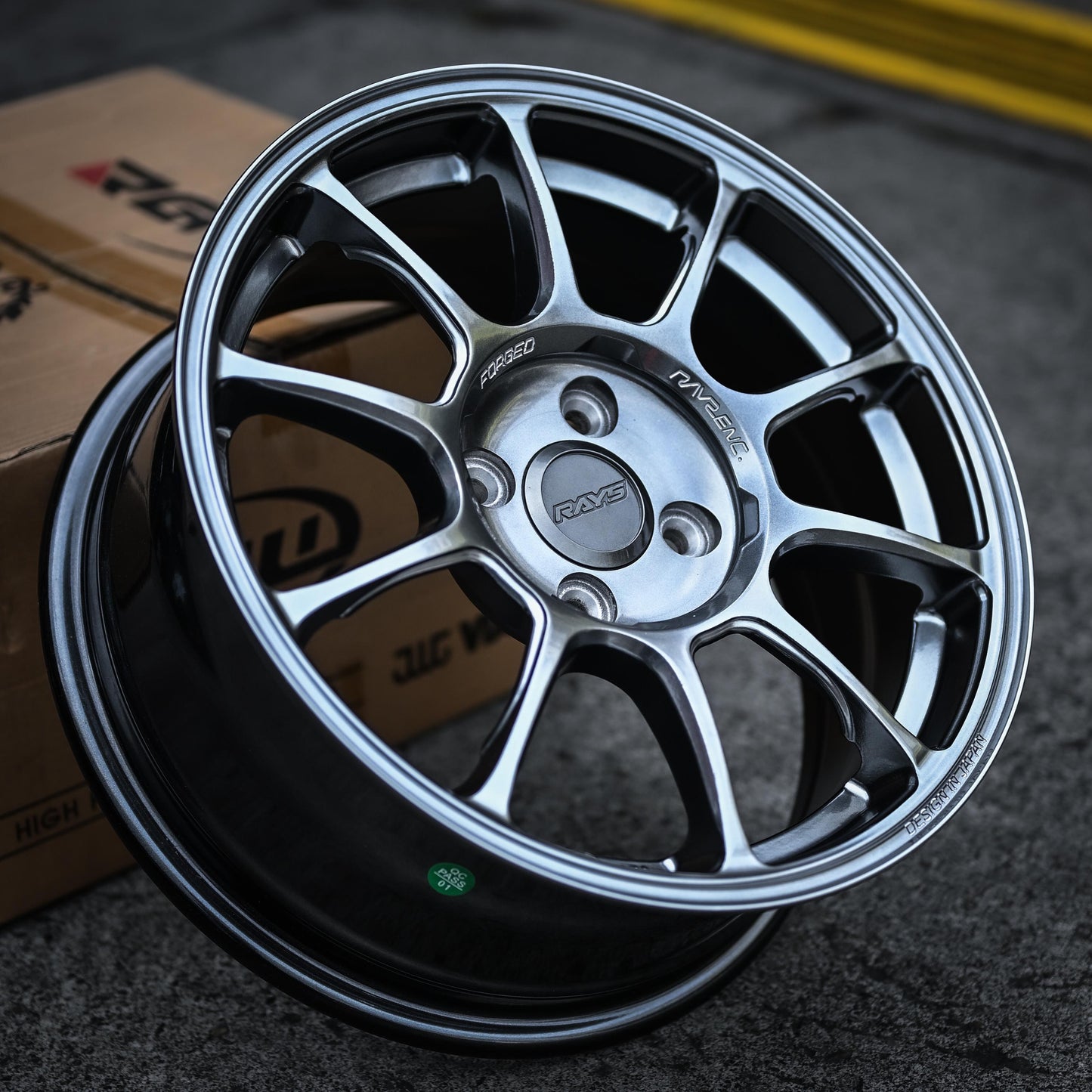 AQX74H-411 15X6.5 4X100 ET35 CB73.1