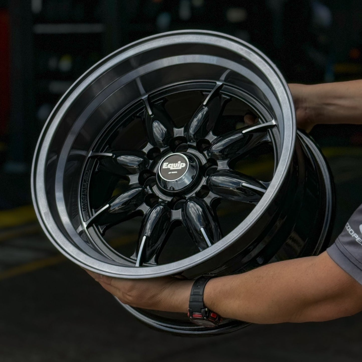 AQX84H-397 15X8.25 8/100/114.3 ET0 CB73.1