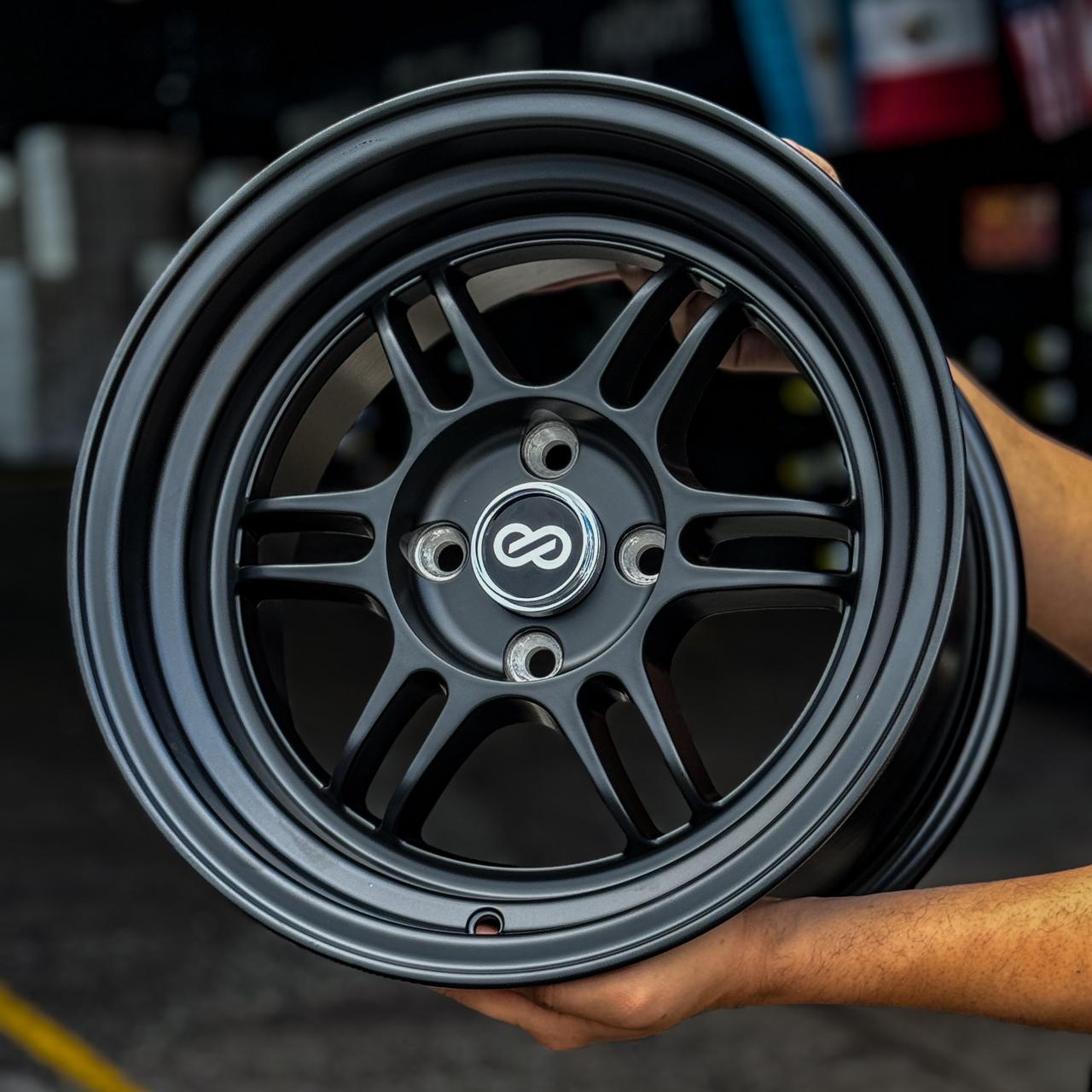 AQX84H-498 15X8.0 4X100 ET20 CB73.1