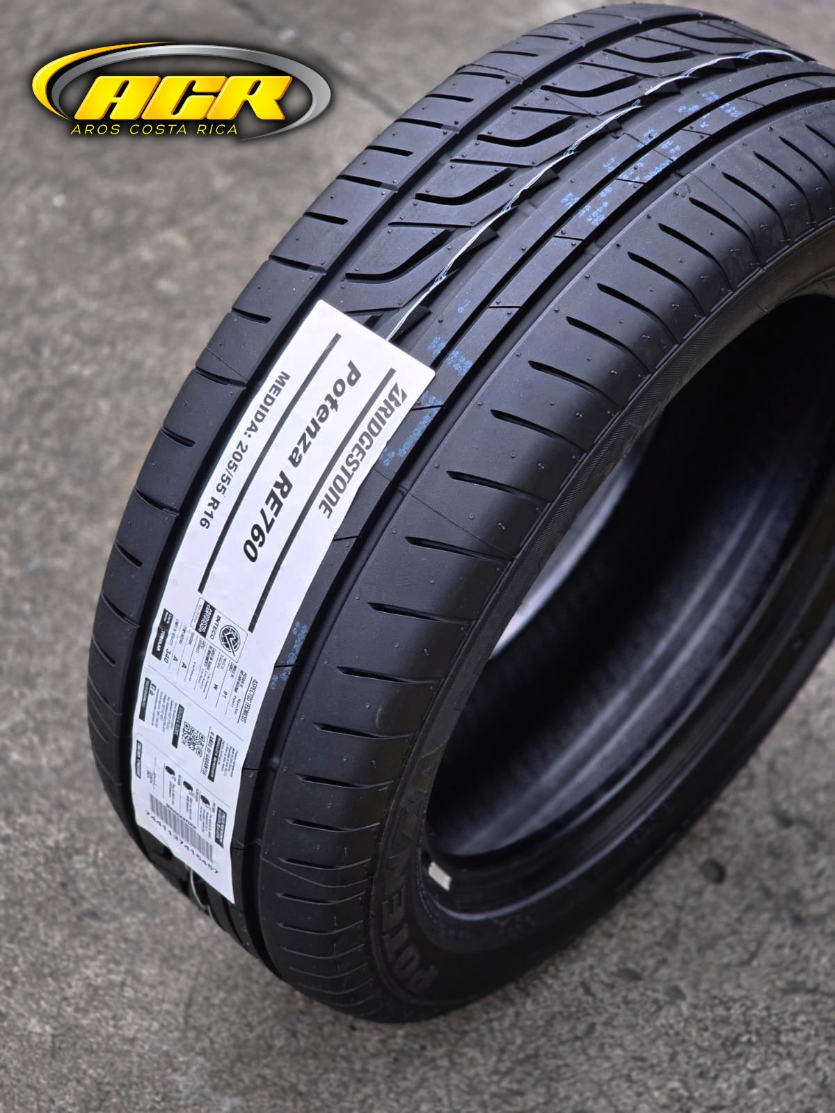 205/55R16 Bridgestone Potenza RE760 Sport