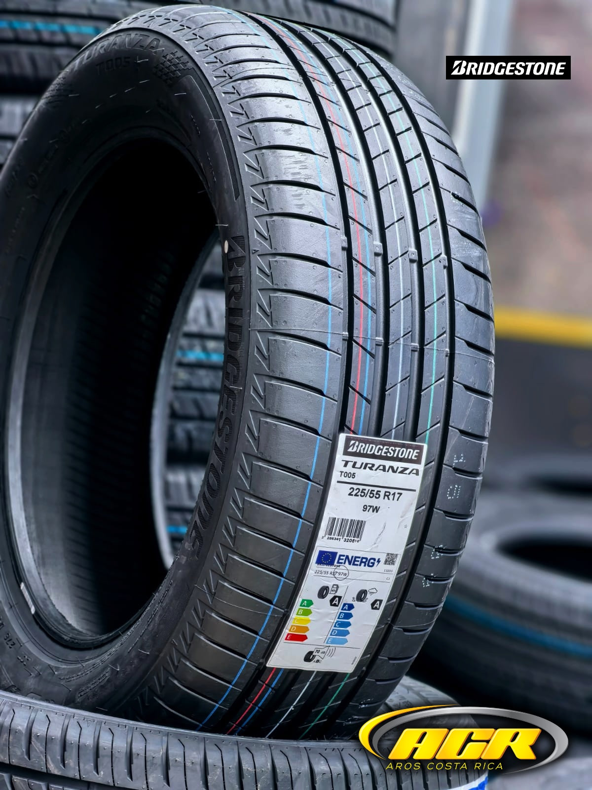 225/55R17 Bridgestone Turanza T005