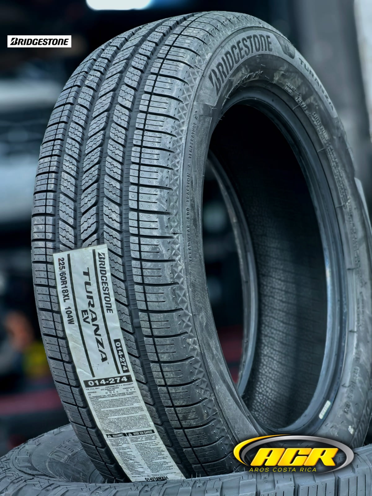 225/60R18 Bridgestone Turanza EV