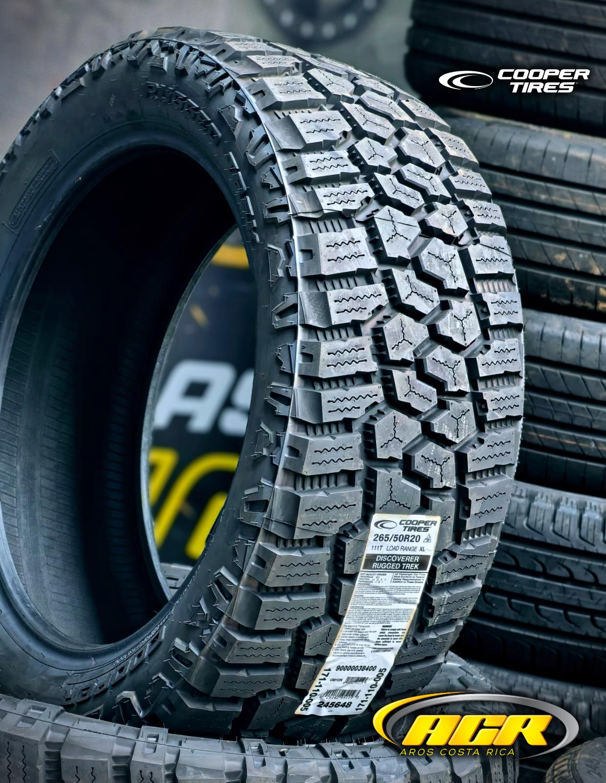 265/50R20 Cooper Discoverer Rugged Trek