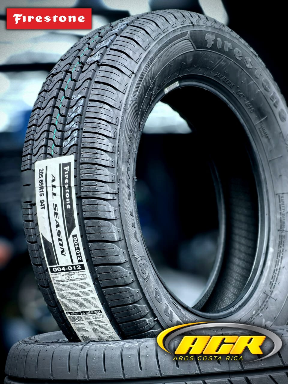 205/65R15 Firestone All Season