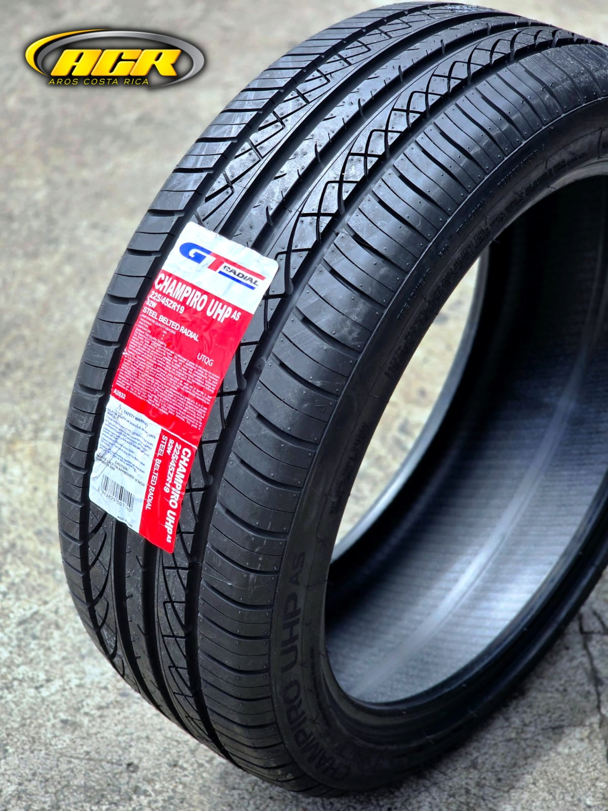 225/45R19 GT Radial UHP-AS (Ultimas 2 unidades disponibles)