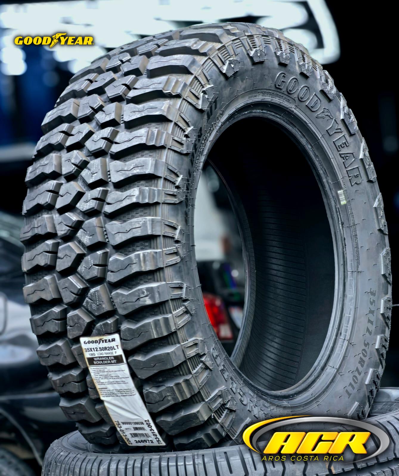 35X12.50R20 Goodyear Wrangler Boulder MT