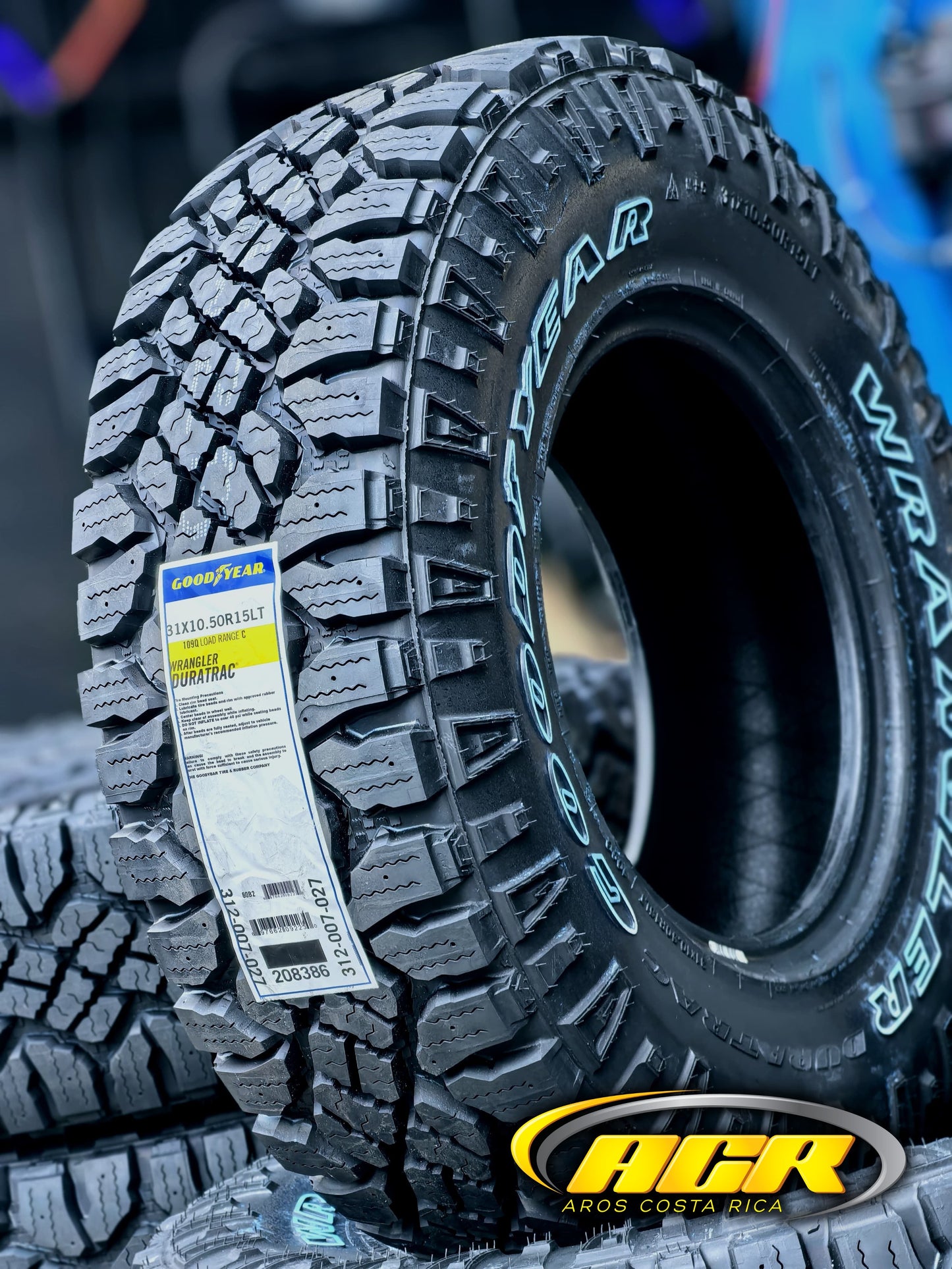 31x10.50R15 Goodyear Wrangler Duratrac AT
