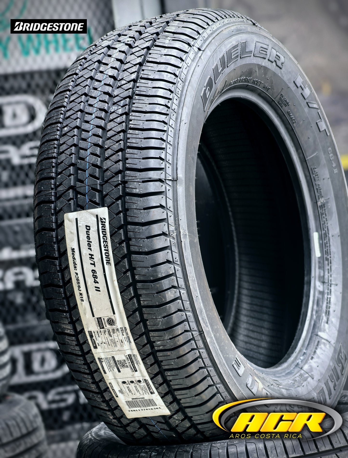 265/60R18 Bridgestone Dueler HT 684 II