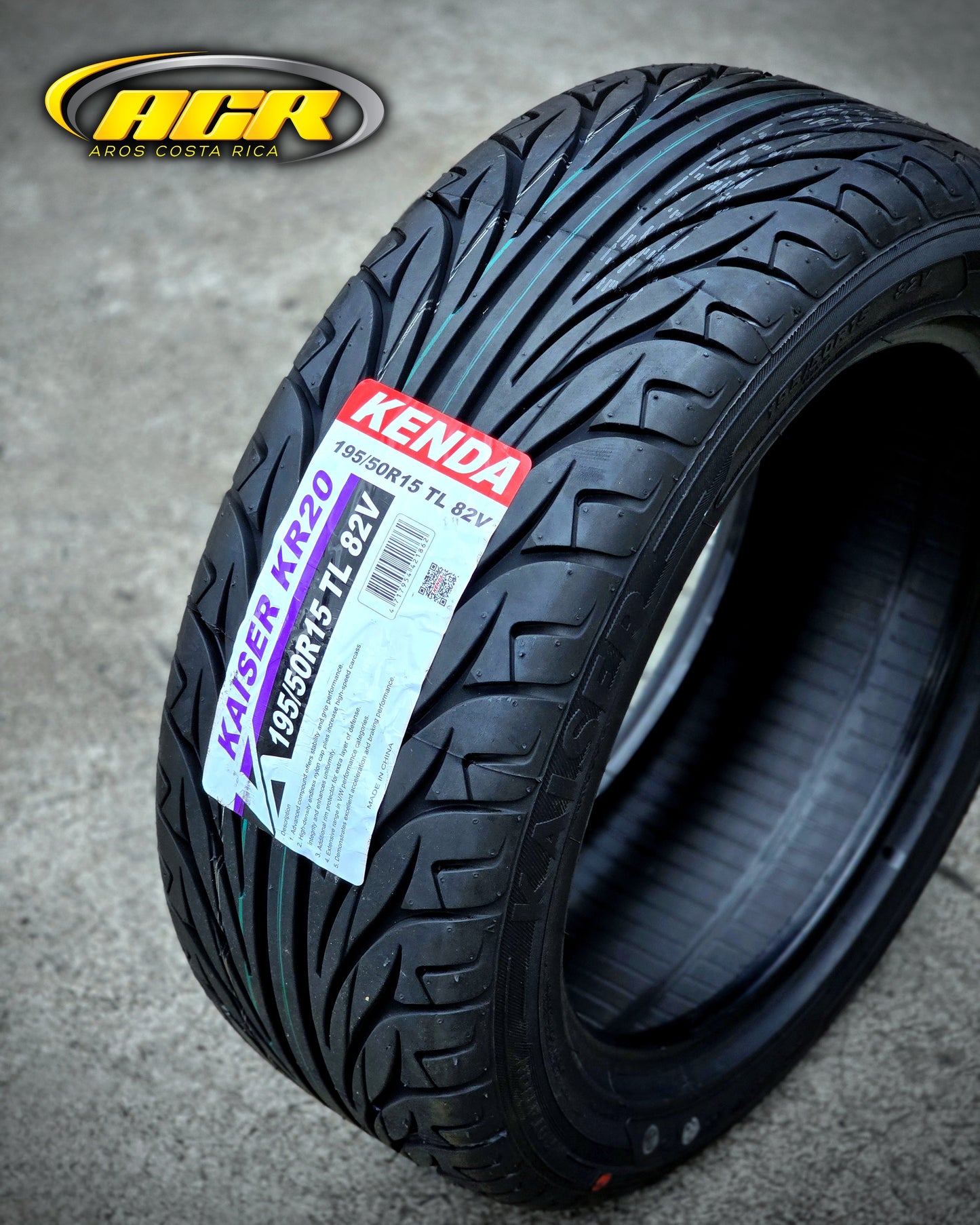 195/50R15 Kenda Kaiser KR20