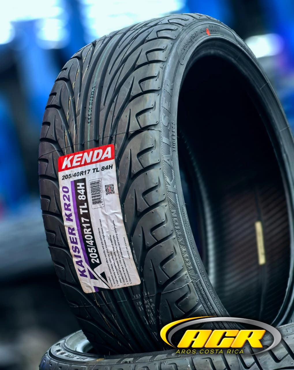 205/40R17 Kenda Kaiser KR20