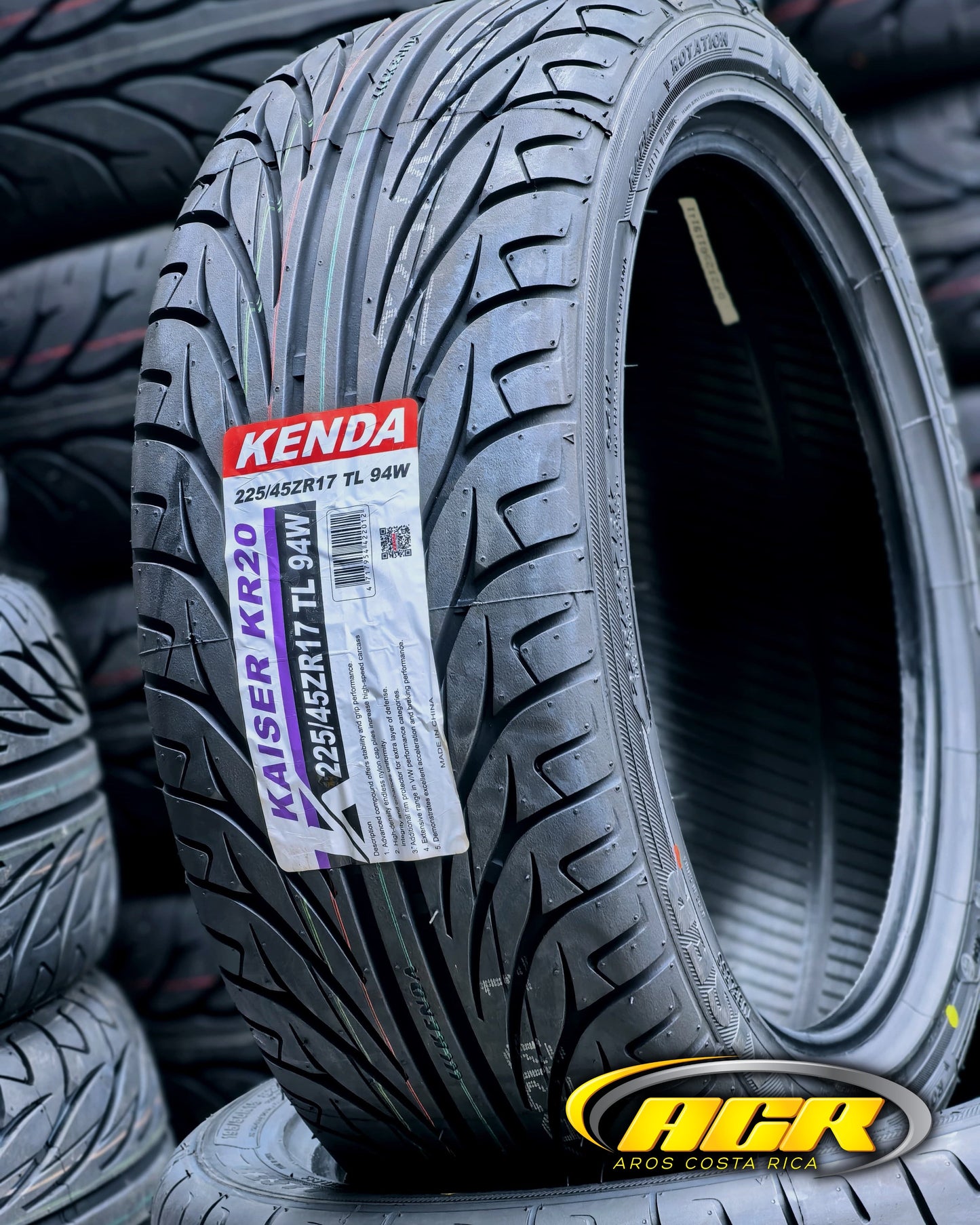 225/45R17 Kenda Kaiser KR20
