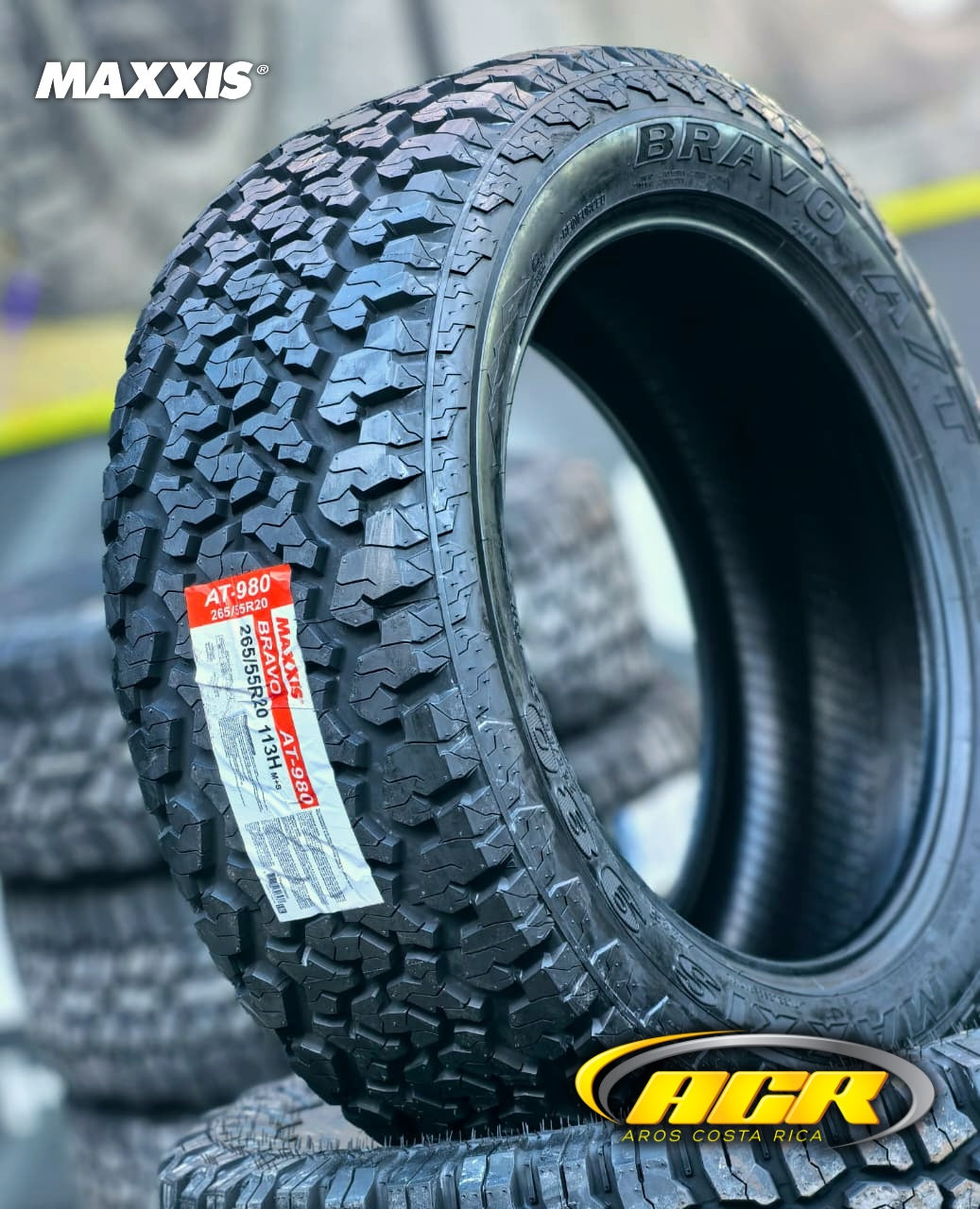 265/55R20 Maxxis Bravo AT980
