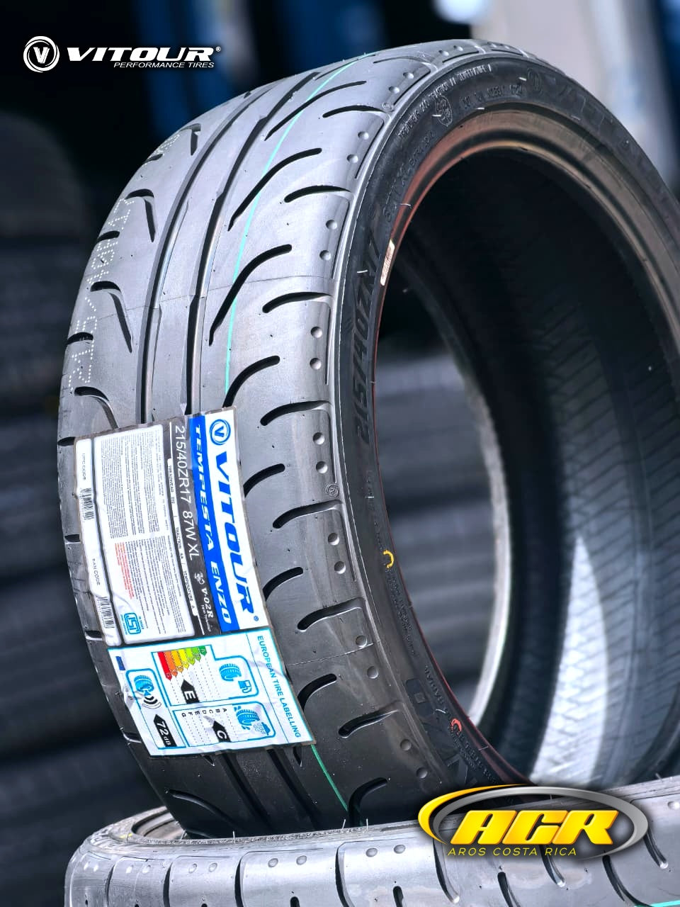 215/40R17 Vitour Tempesta Enzo TW200 (semi-slicks)