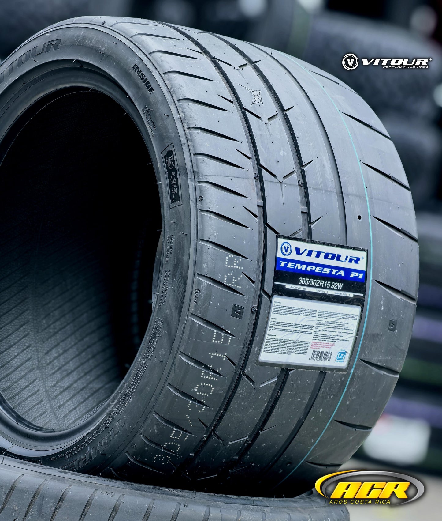 305/30R15 Vitour Tempesta P1 TW200 (Semi-slicks)