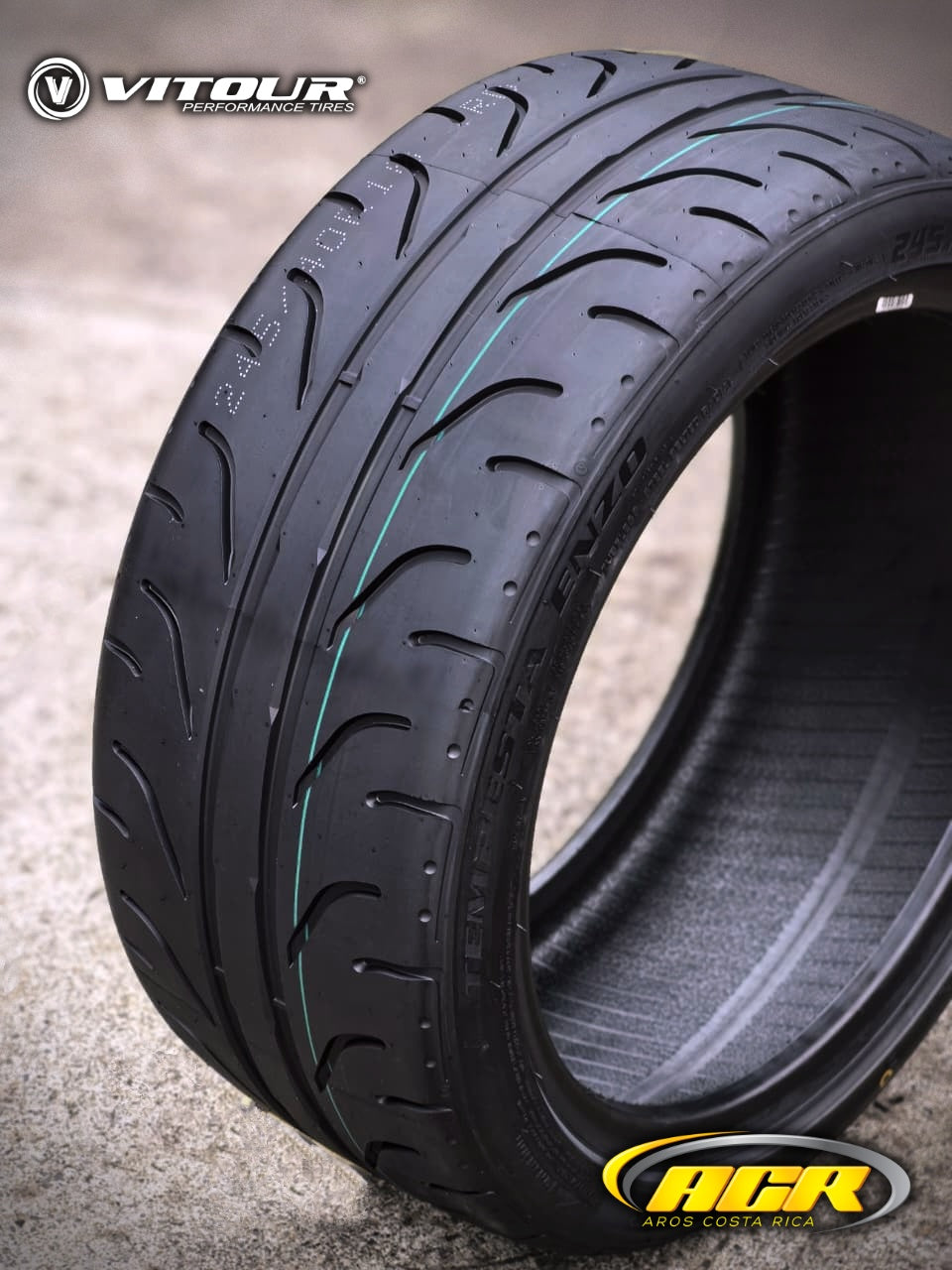 285/35R18 Vitour Tempesta Enzo TW200 semi-slicks