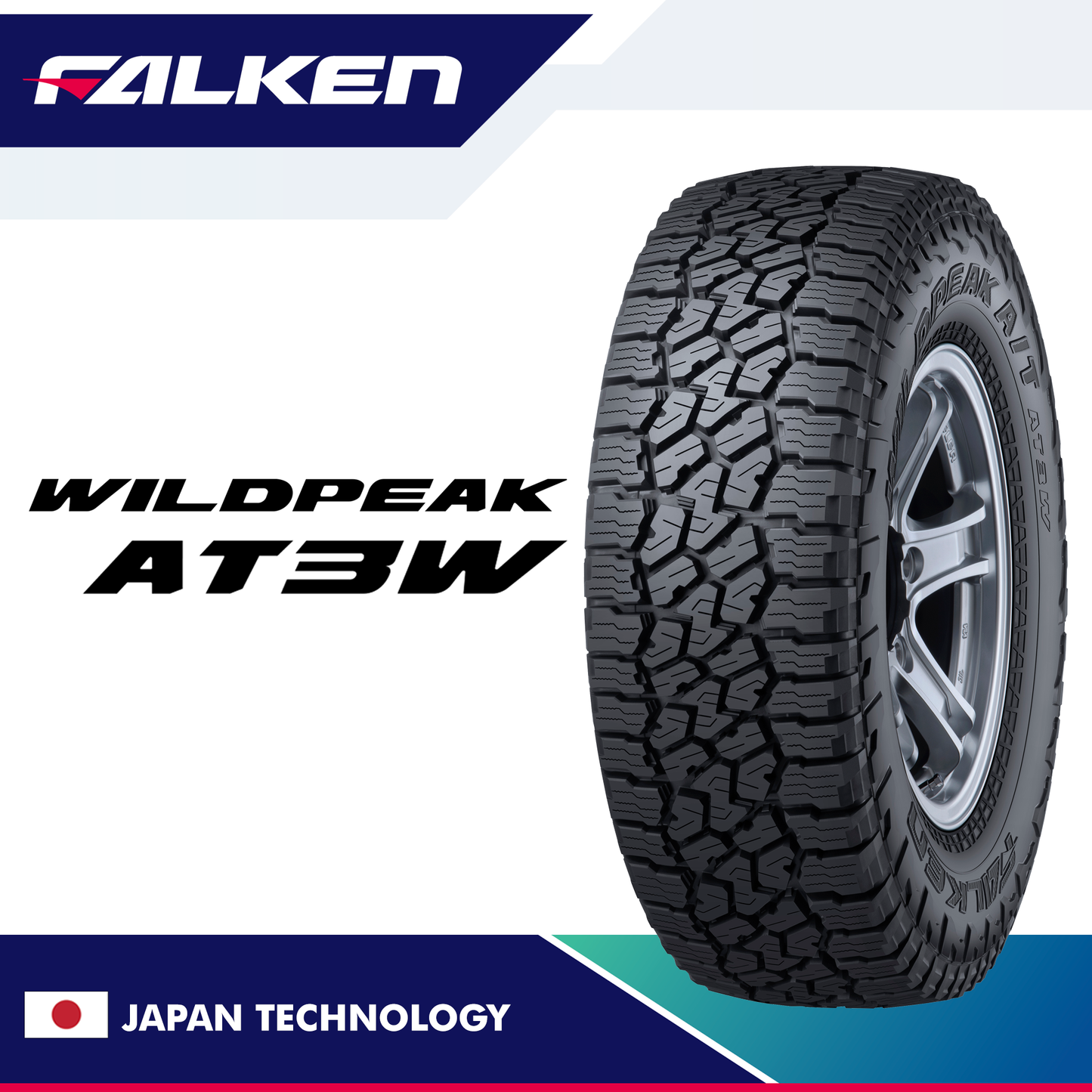 285/70R17 Falken Wildpeak AT3W