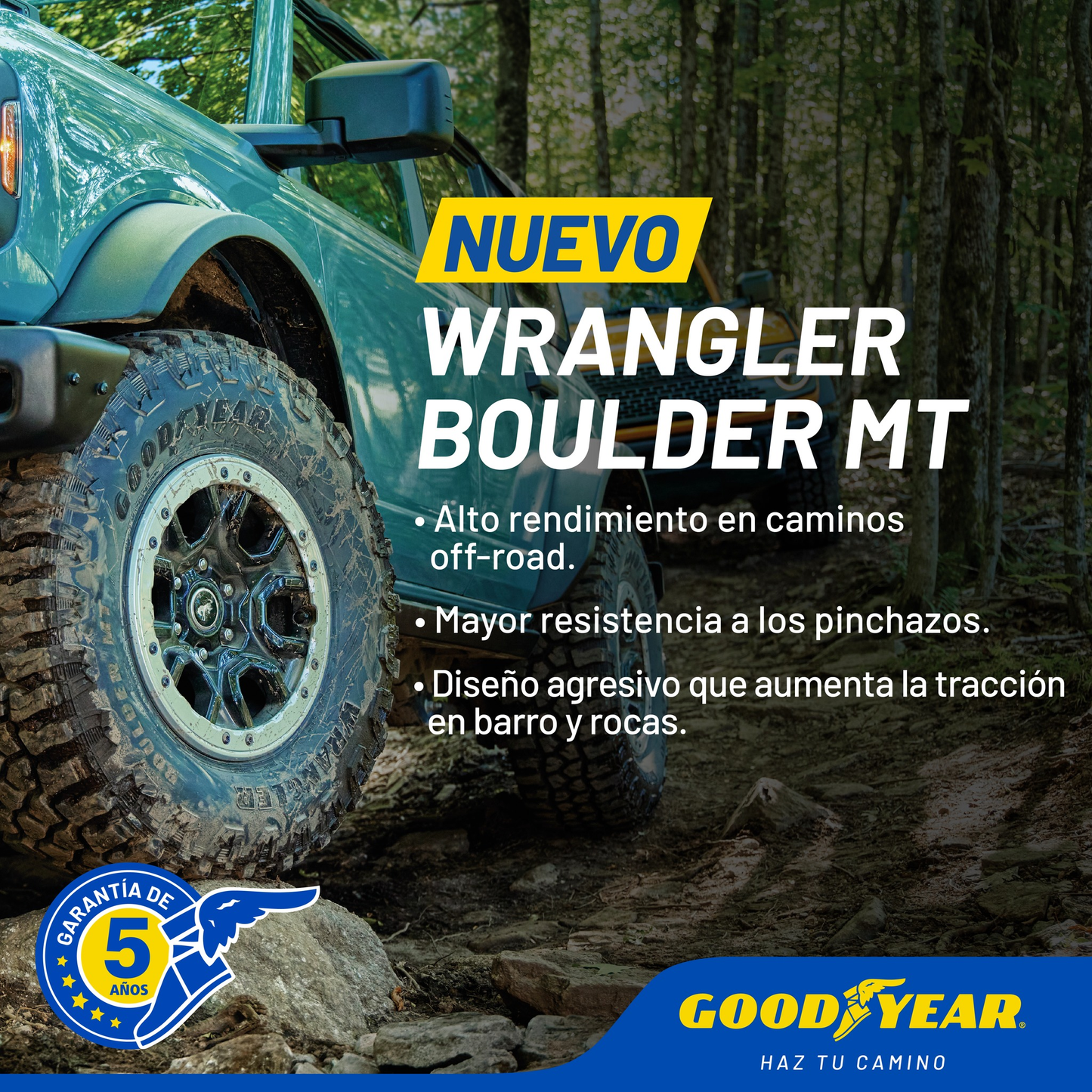 285/70R17 Goodyear Wrangler Boulder MT