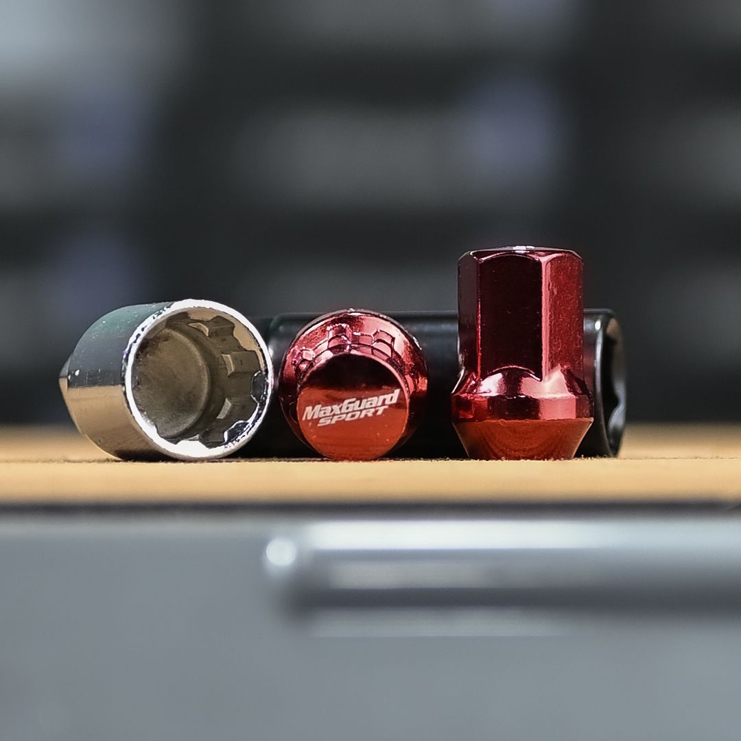 PT-21 TUERCA HIERRO ROJA DE SEGURIDAD 12X1.5