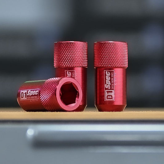 PT-57 TUERCA ALUMINIO ROJA 12X1.5