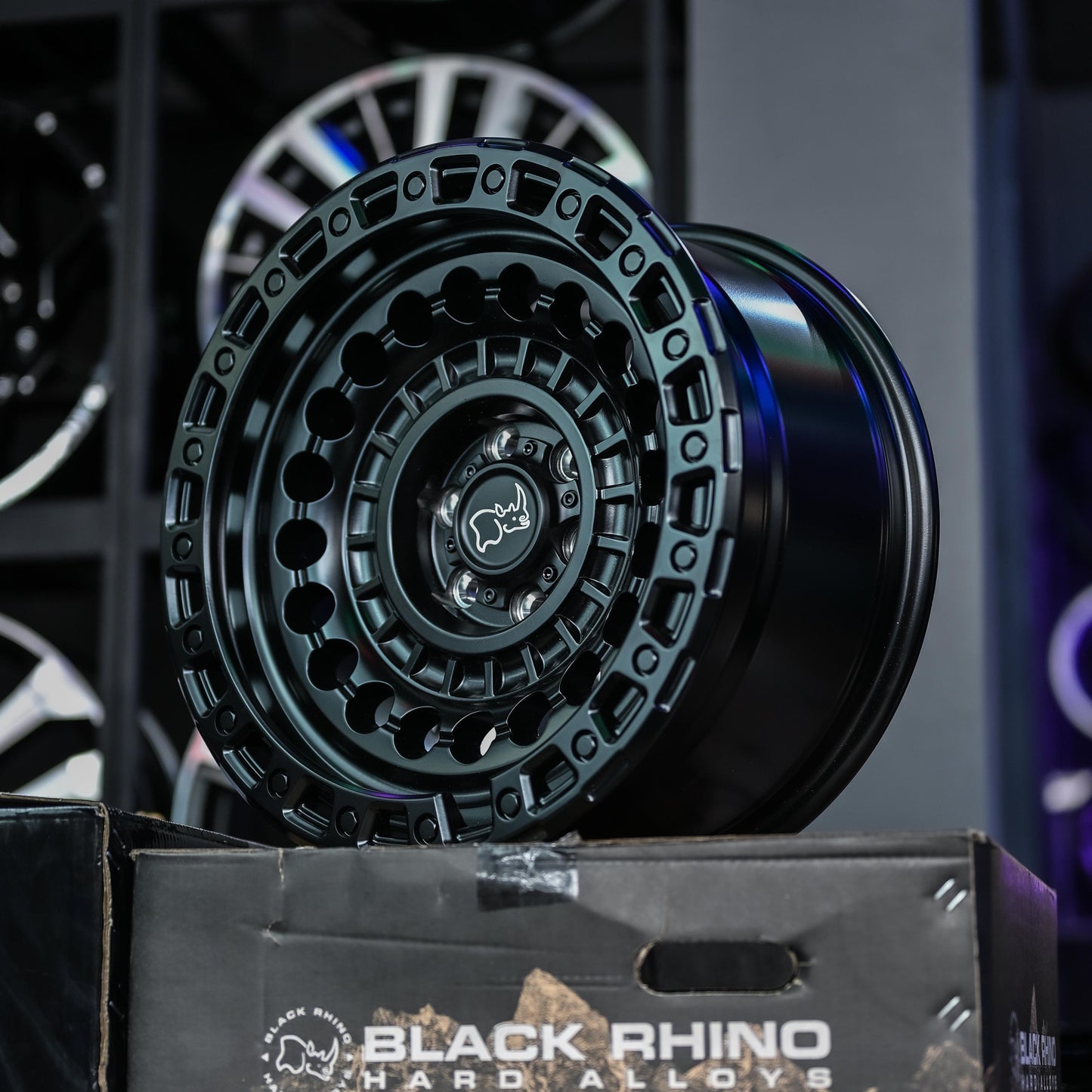 AOD74X46H-02 BLACK RHINO SENTINEL 17X8.5 6X139 ET-10 CB112