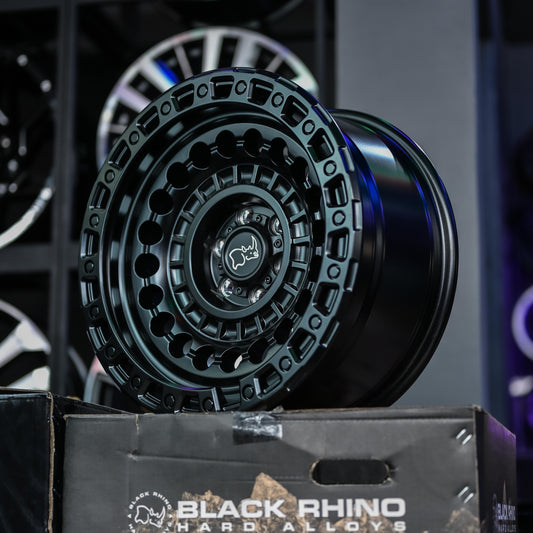 AOD74X46H-02 BLACK RHINO SENTINEL 17X8.5 6X139 ET-10 CB112
