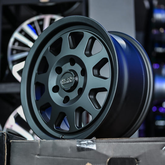 AOD74X46H-60 BLACK RHINO STADIUM 17X8 6X139 ET35 CB112