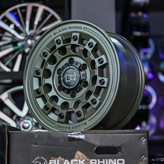 AOD74X46H-62 BLACK RHINO FUJI 17X8 6X139 ET20 CB106