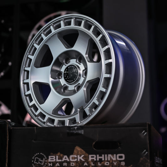 AOD74X46H-70 BLACK RHINO BAHARI 17X8.5 6X139 ET25 CB106