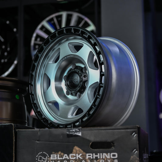AOD74X46H-73 BLACK RHINO VOYAGER 17X8.5 6X139 ET0 CB106