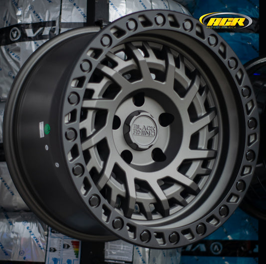 AOD75HA-02 BLACK RHINO SHREDDER 17X9 5X127 ET-18 CB71
