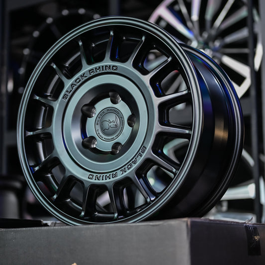 AOD7BMW5H-10 BLACK RHINO VOLL 17X8 5X120 ET38  CB72