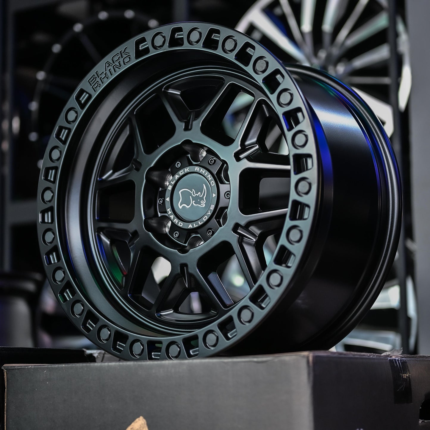 AOD84X46HF-02 BLACK RHINO KELSO 18X9 6X114 ET12 CB76