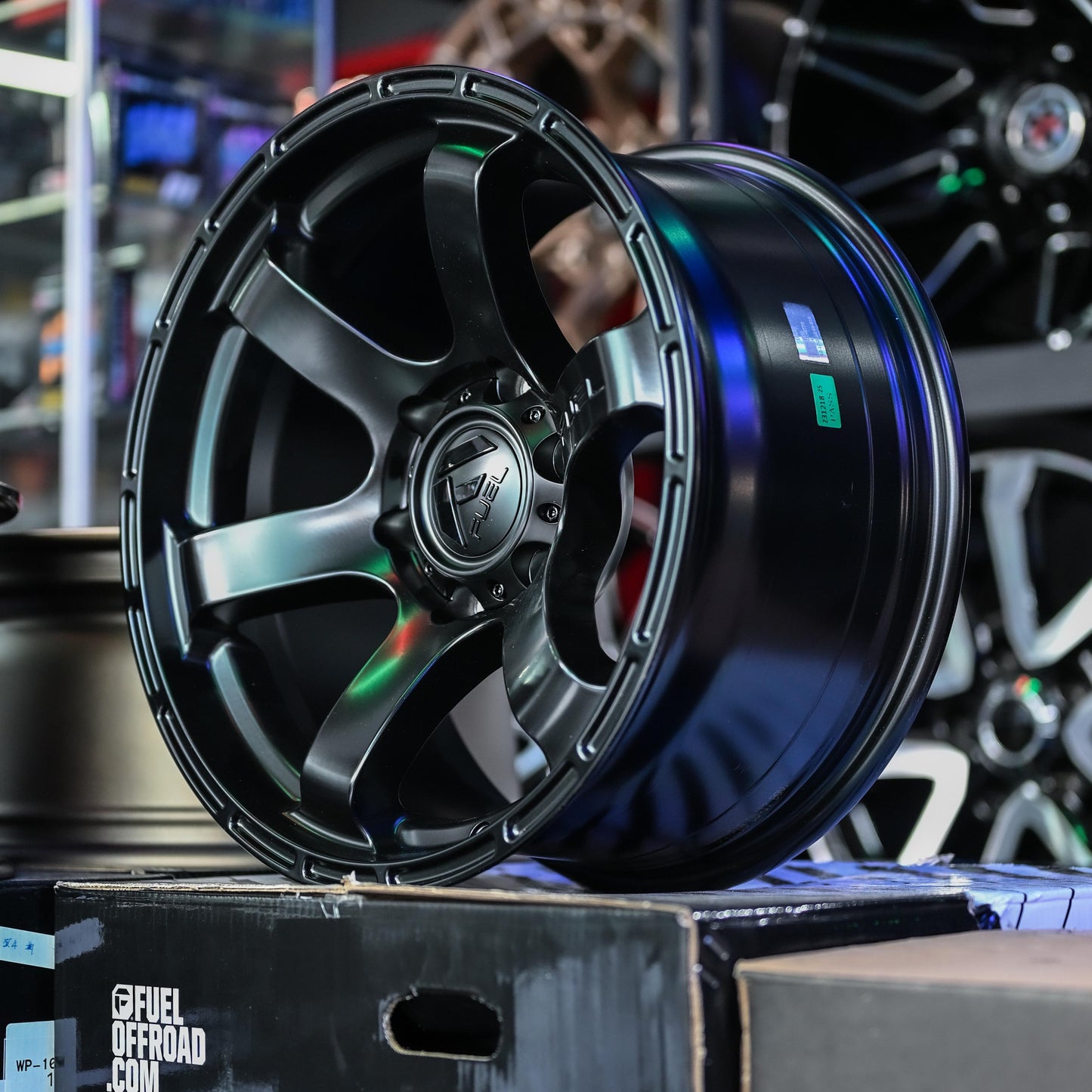 AOD84X46HF-13 FUEL RUSH 18X9 6X114 ET20 CB66.3