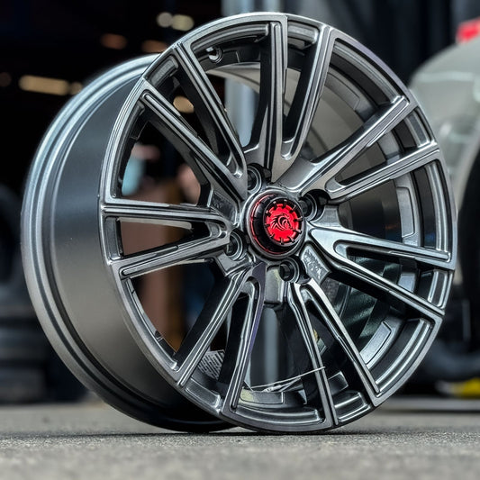 AQX74H-187 15x6.5 4X100 ET35 CB73.1