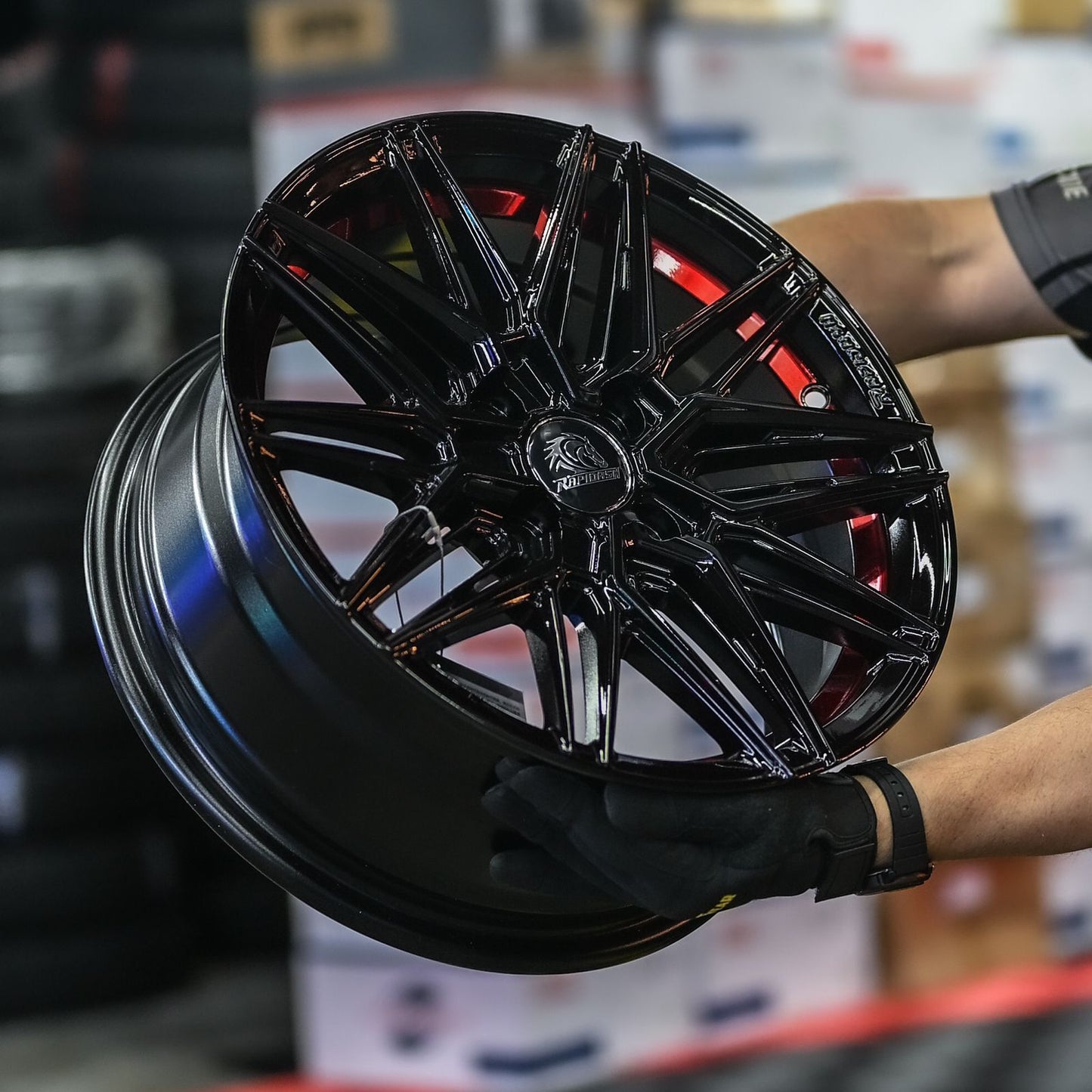 AQX74H-378 15X6.5 4X100 ET33 CB67.1