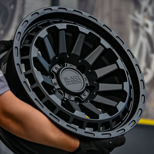 AVO4X46H-15 BLACK RHINO RAID 20X9.5 6X139 ET12 CB112