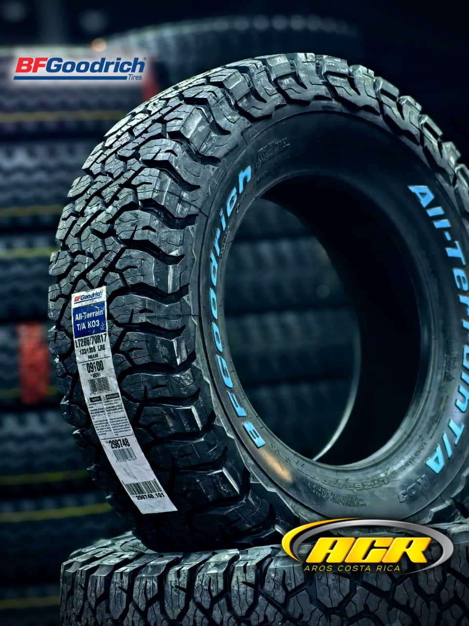 265/70R17 BFgoodrich All-Terrain KO3