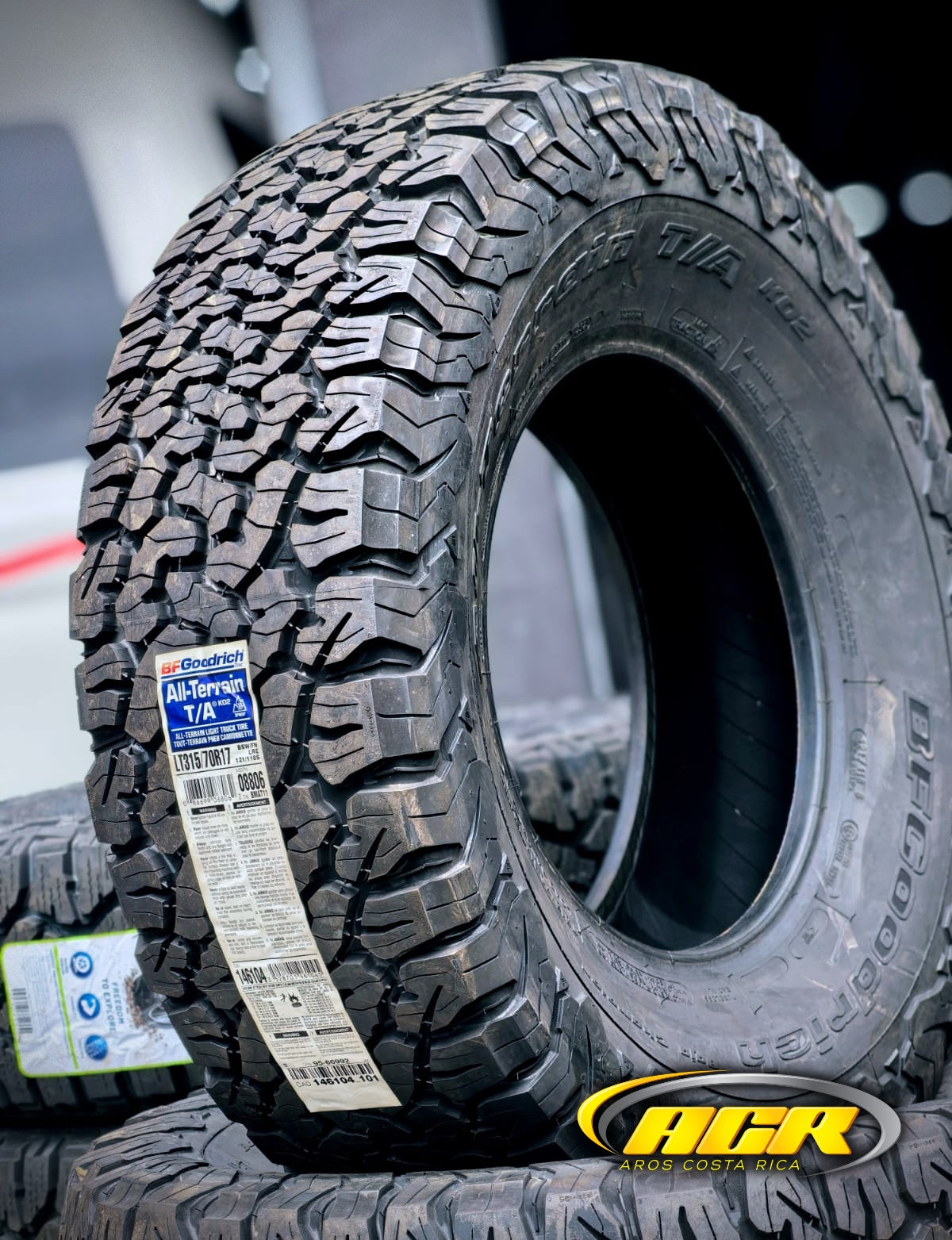 315/70R17 BFgoodrich All-Terrain KO2