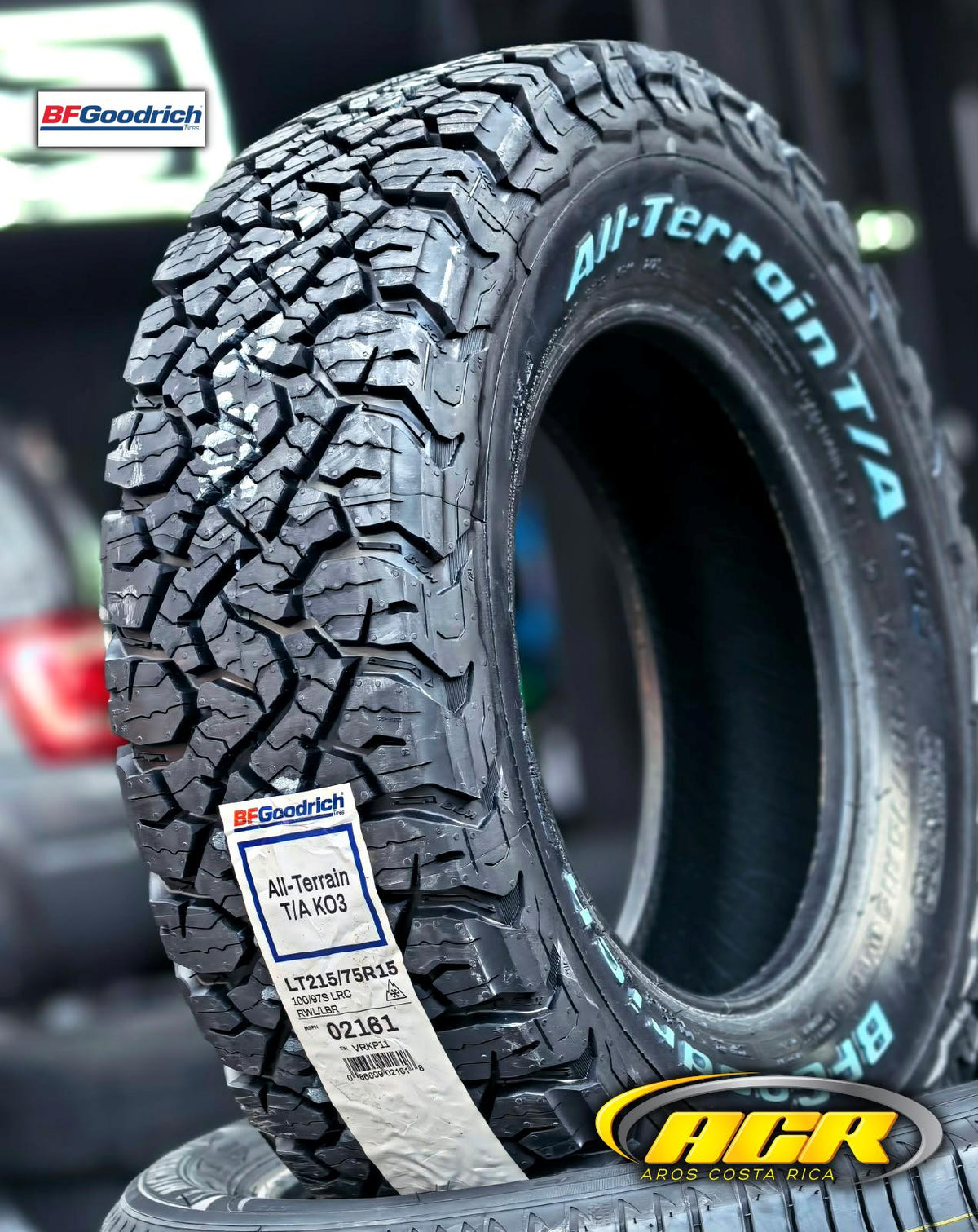 215/75R15 BFgoodrich All-Terrain KO3 100/97S