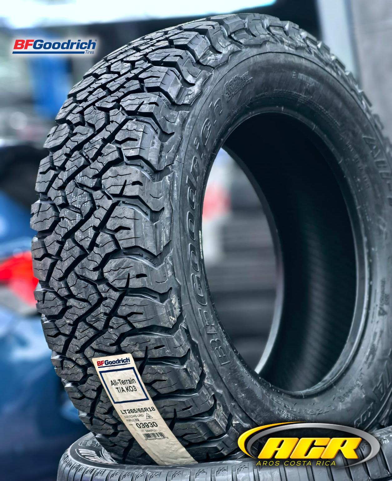265/65R18 BFgoodrich All-Terrain KO3