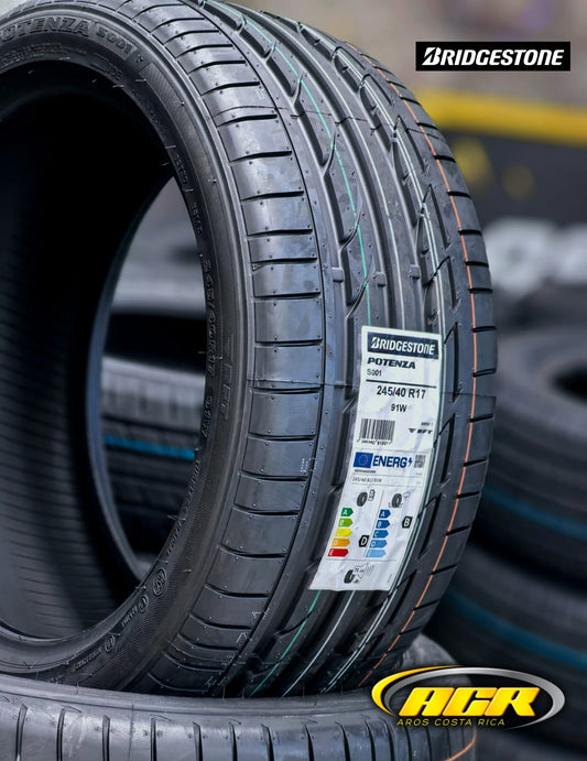 245/40R17 Bridgestone Potenza S001 Run-Flat