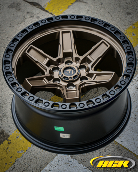 AOD74X46HF-10 FUEL KICKER 17X9 6X114 ET12 CB66.06