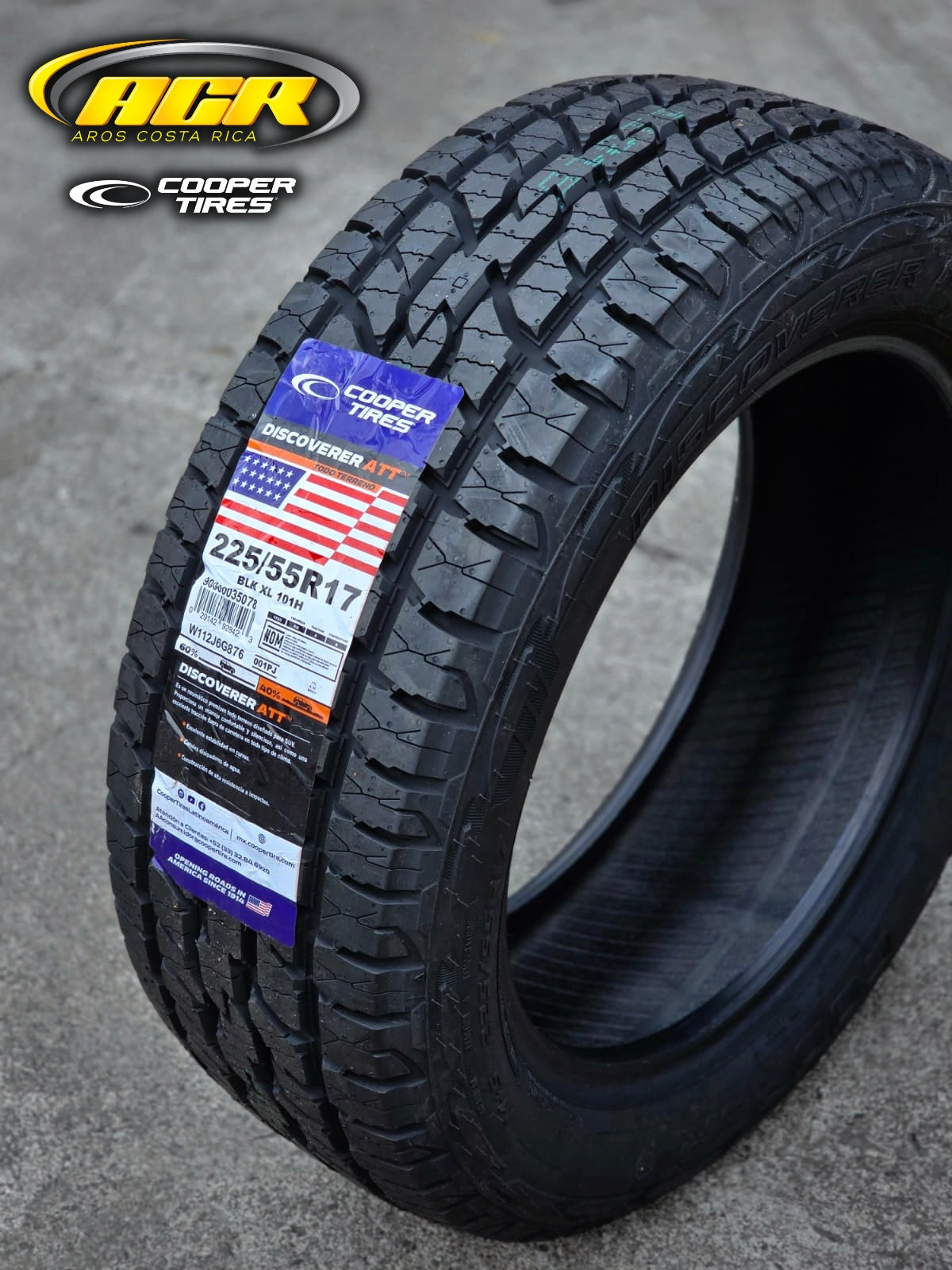 225/55R17 Cooper Discoverer ATT