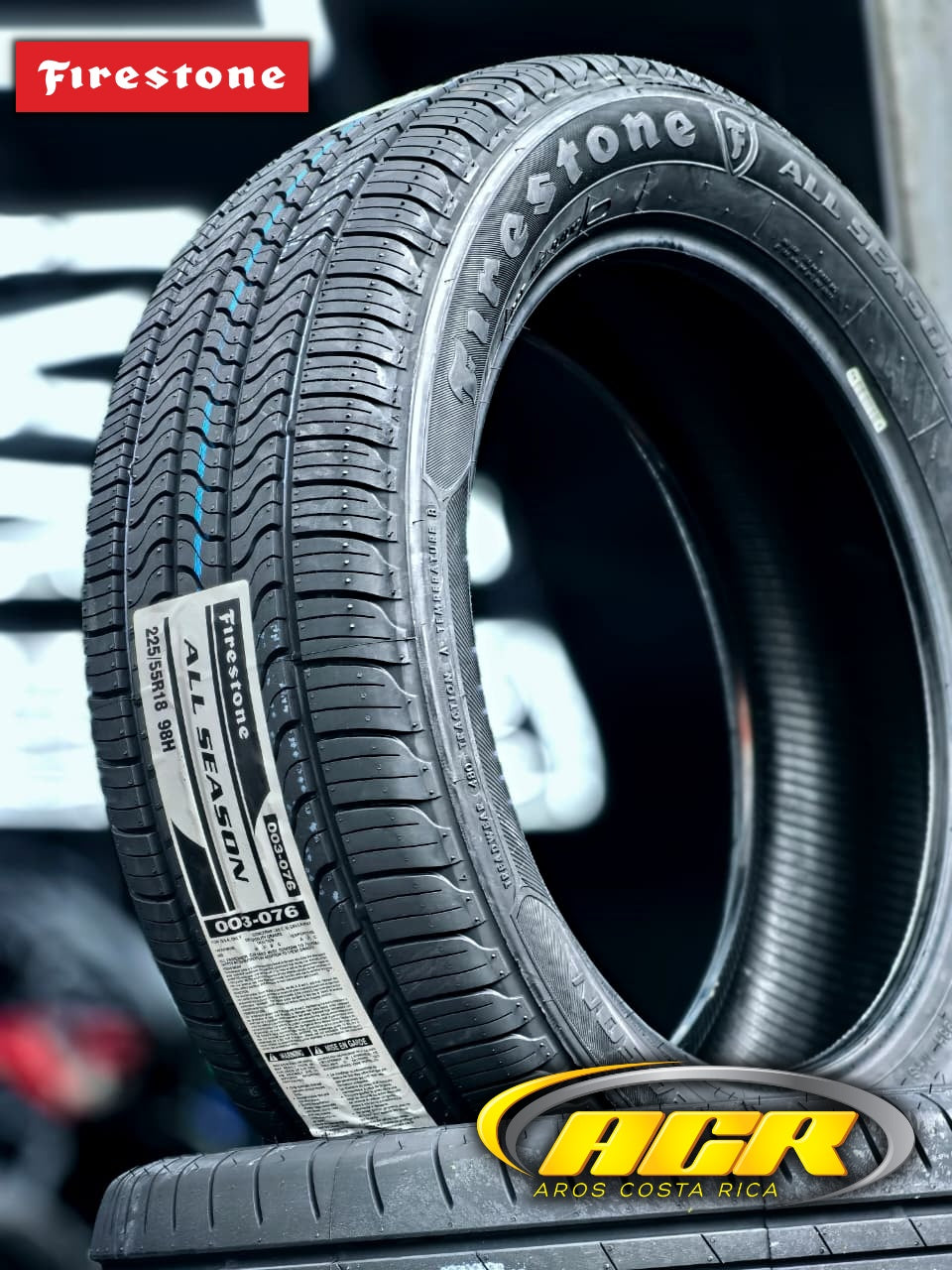 225/55R18 Firestone All Season