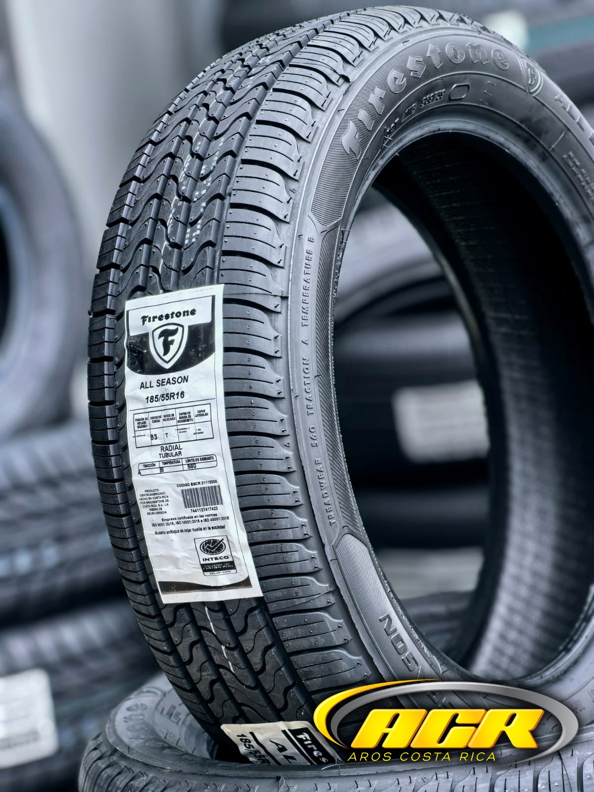 185/55R16 Firestone All Season