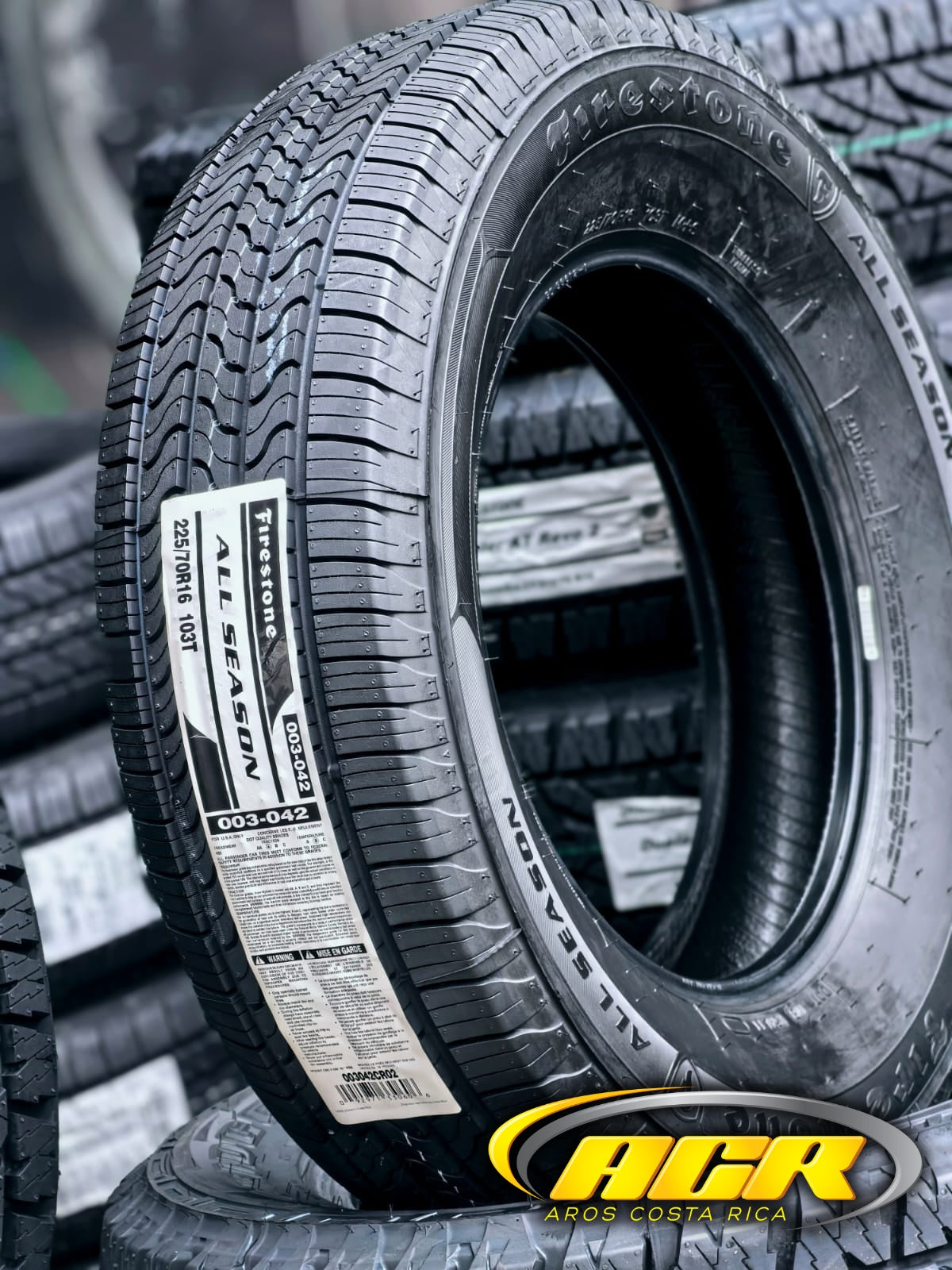 225/70R16 Firestone All Season