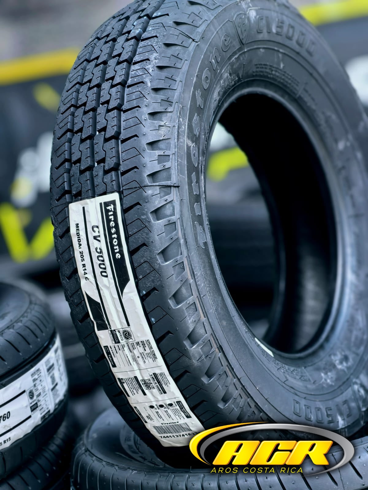 205R14 Firestone CV-5000 8PR