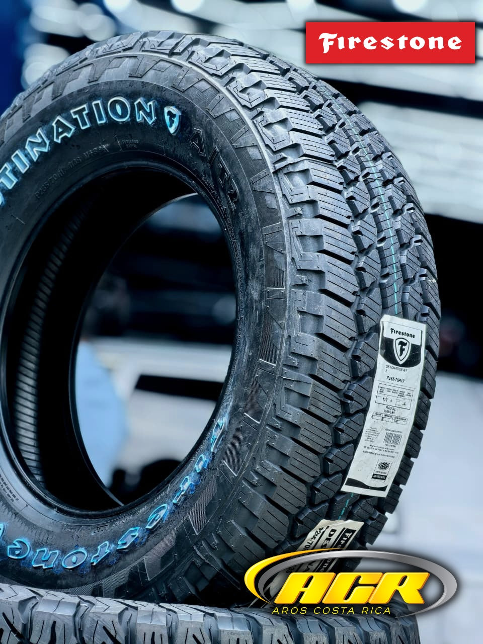 265/70R17 Firestone Destination AT2 (Ultimas 2 unidades disponibles)