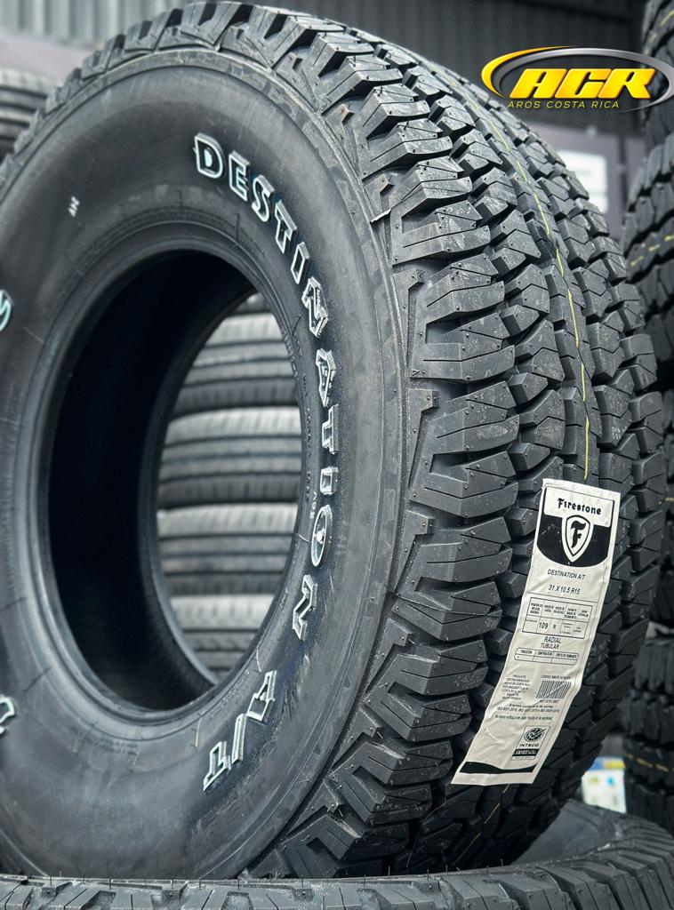 31x10.50R15 Firestone Destination AT (Ultima unidad disponible)